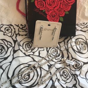 NWT Brighton Meridian Duet Earring, Necklace, and Bracelet SET!! ALL THREE!!!